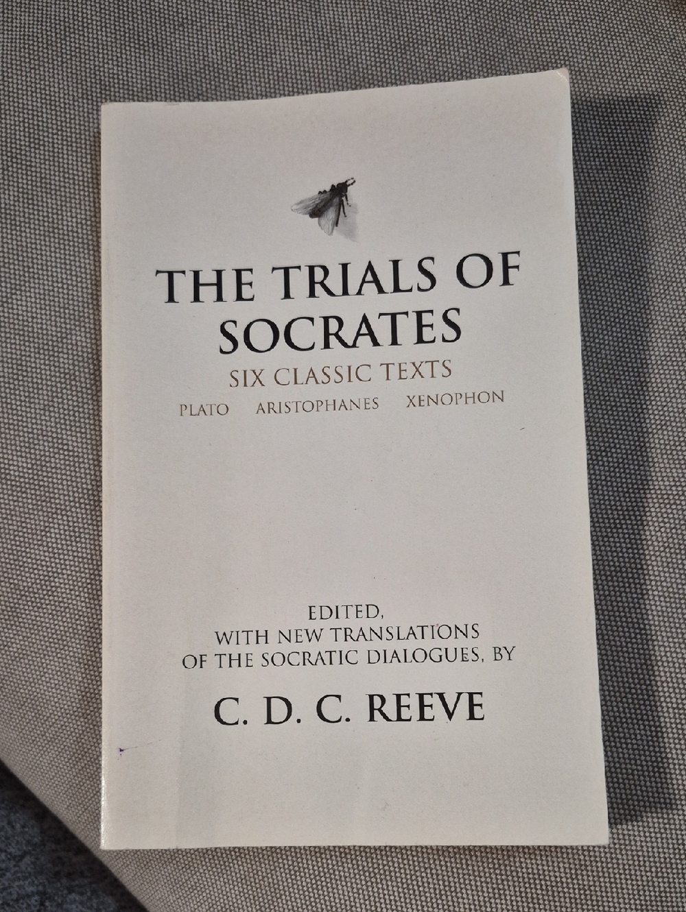 The Trials of Socrates Paperback Book - White Cover